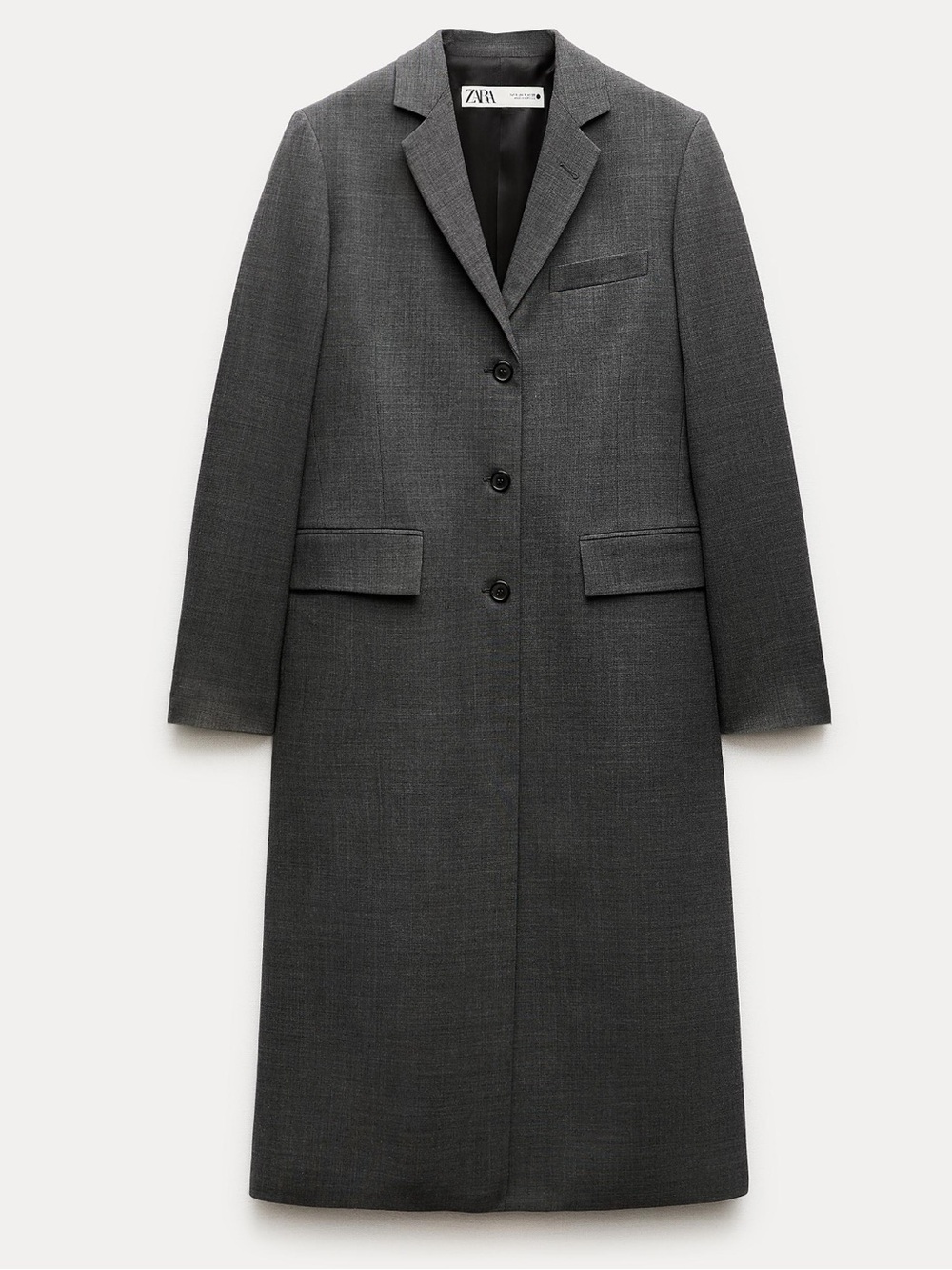 Zara Long Blazer Coat
